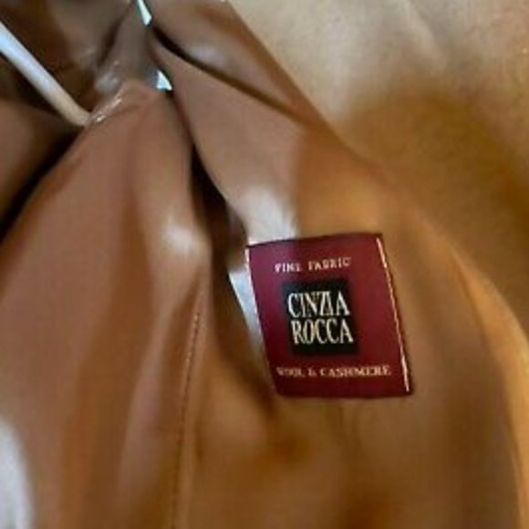 Wool/Cashmere Camel Coat size 2 - Picture 5 of 6